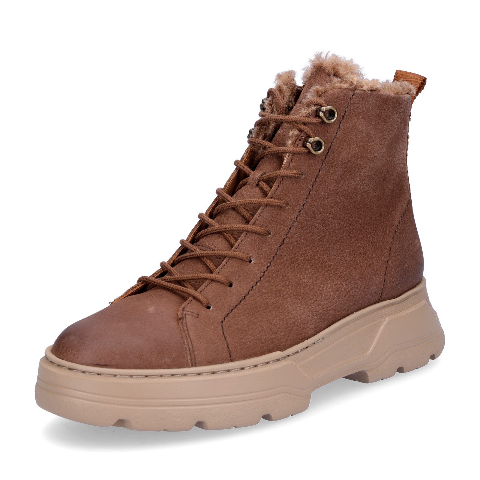 Paul Green Paul Green Damen Schnürboot braun Schnürboots