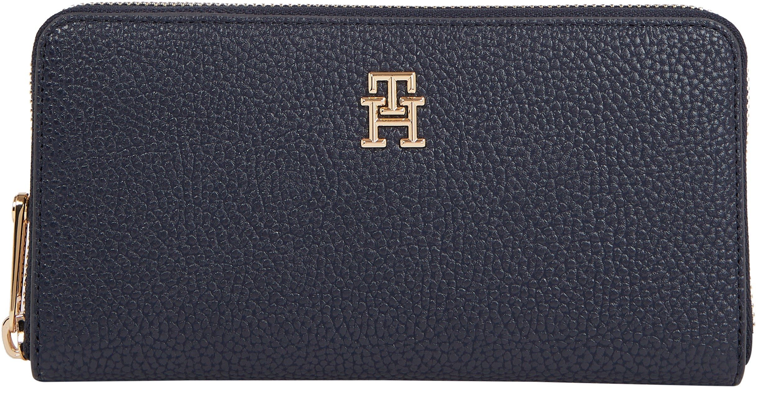 Tommy Hilfiger Geldbörse TH EMBLEM LARGE ZA, mit TH-Emblem vorne