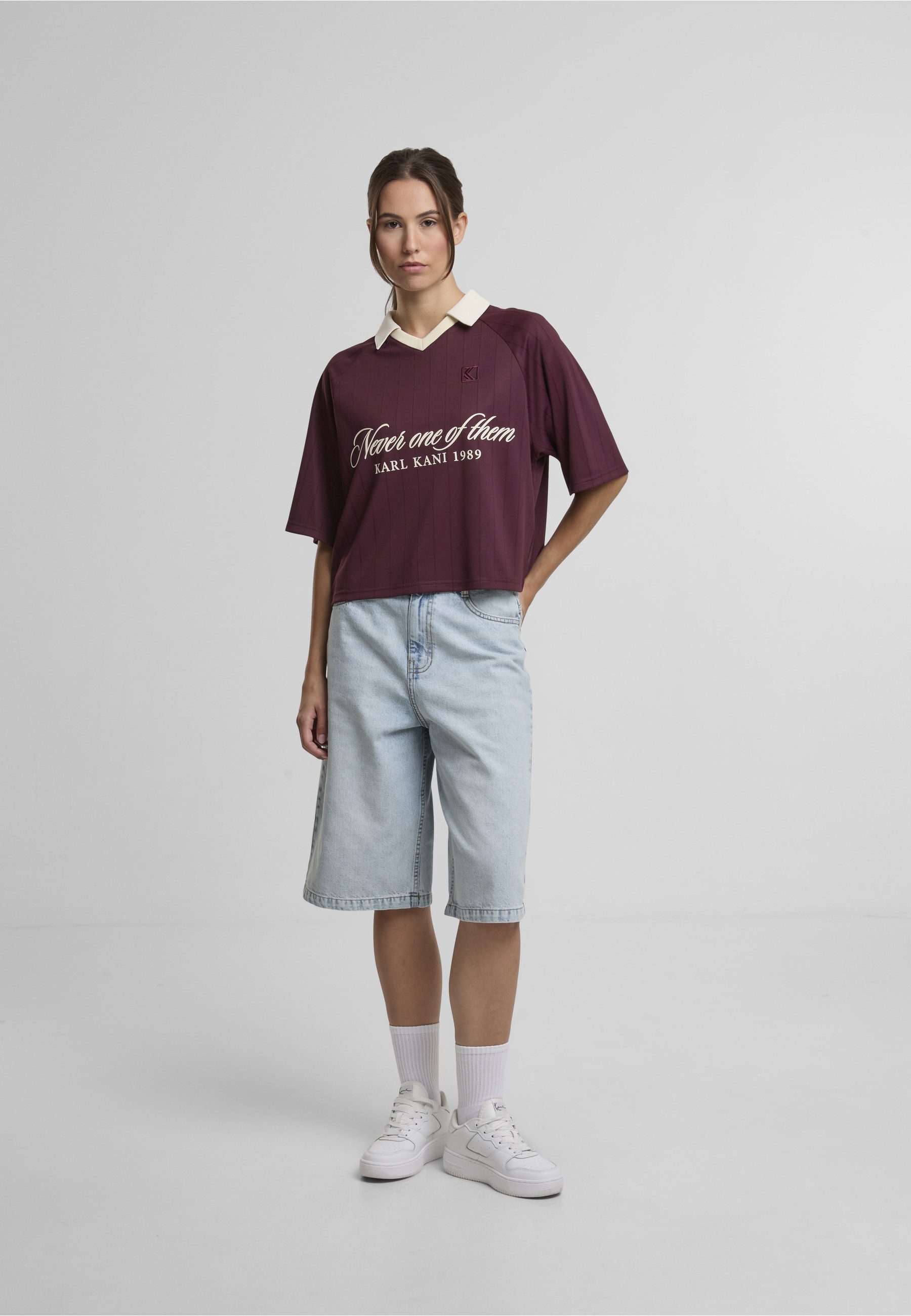 Karl Kani T-Shirt Karl Kani OG Shadow Pinstripe Soccer Jersey (1-tlg)