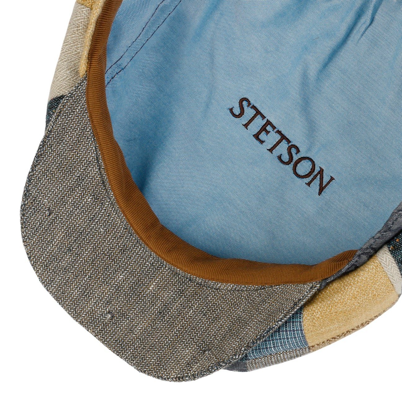 Stetson Flat Cap (1-St) Schirmmütze mit Schirm, Made in the EU