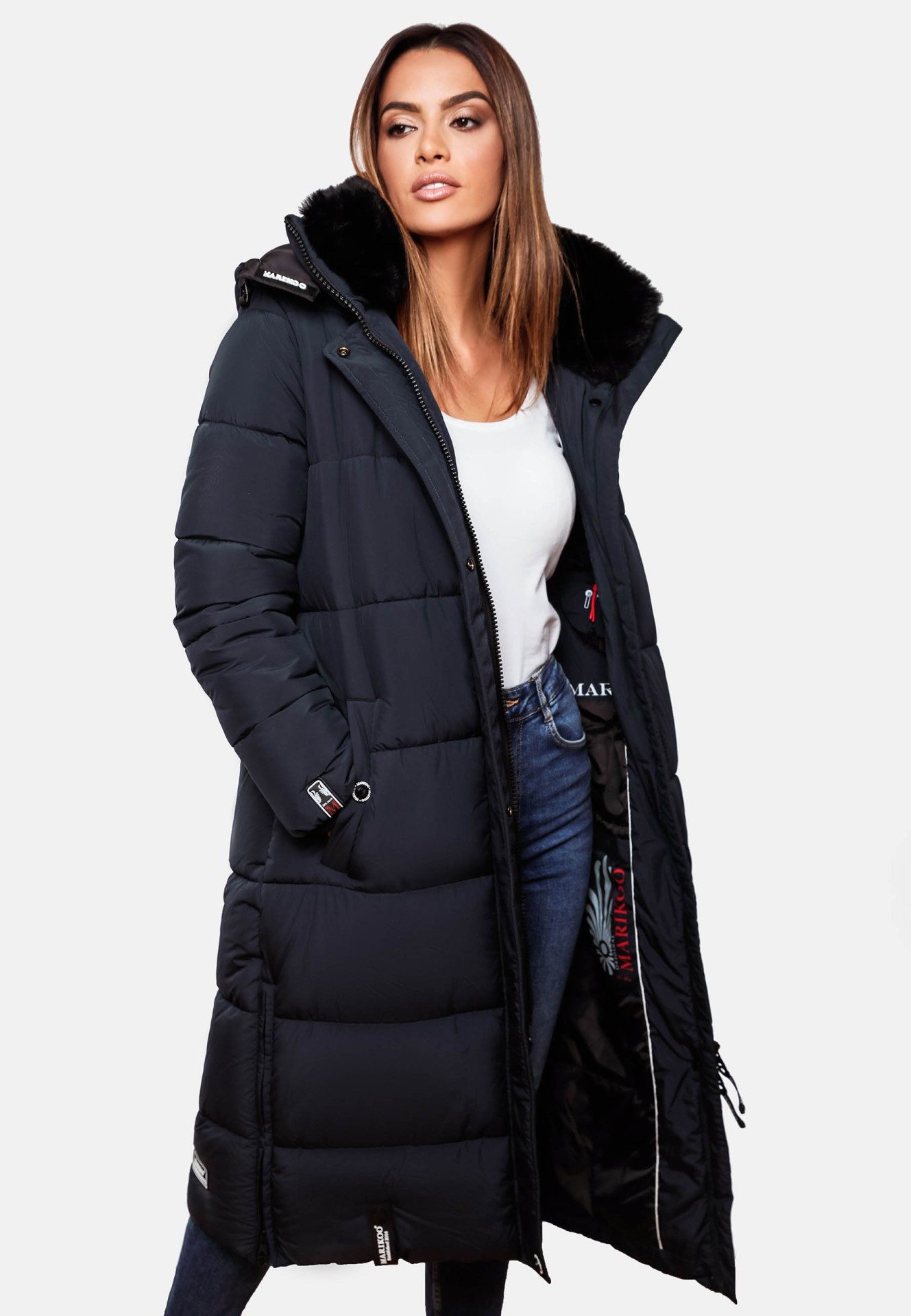 Marikoo Outdoorjacke mit abnehmbarer Kapuze Marikoo günstig online kaufen