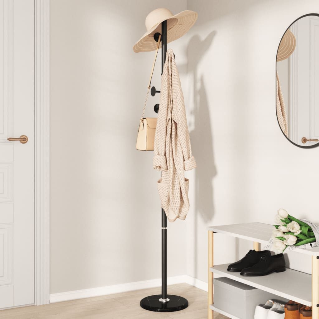 vidaXL Garderobenständer Garderobenständer Schwarz 176 cm günstig online kaufen