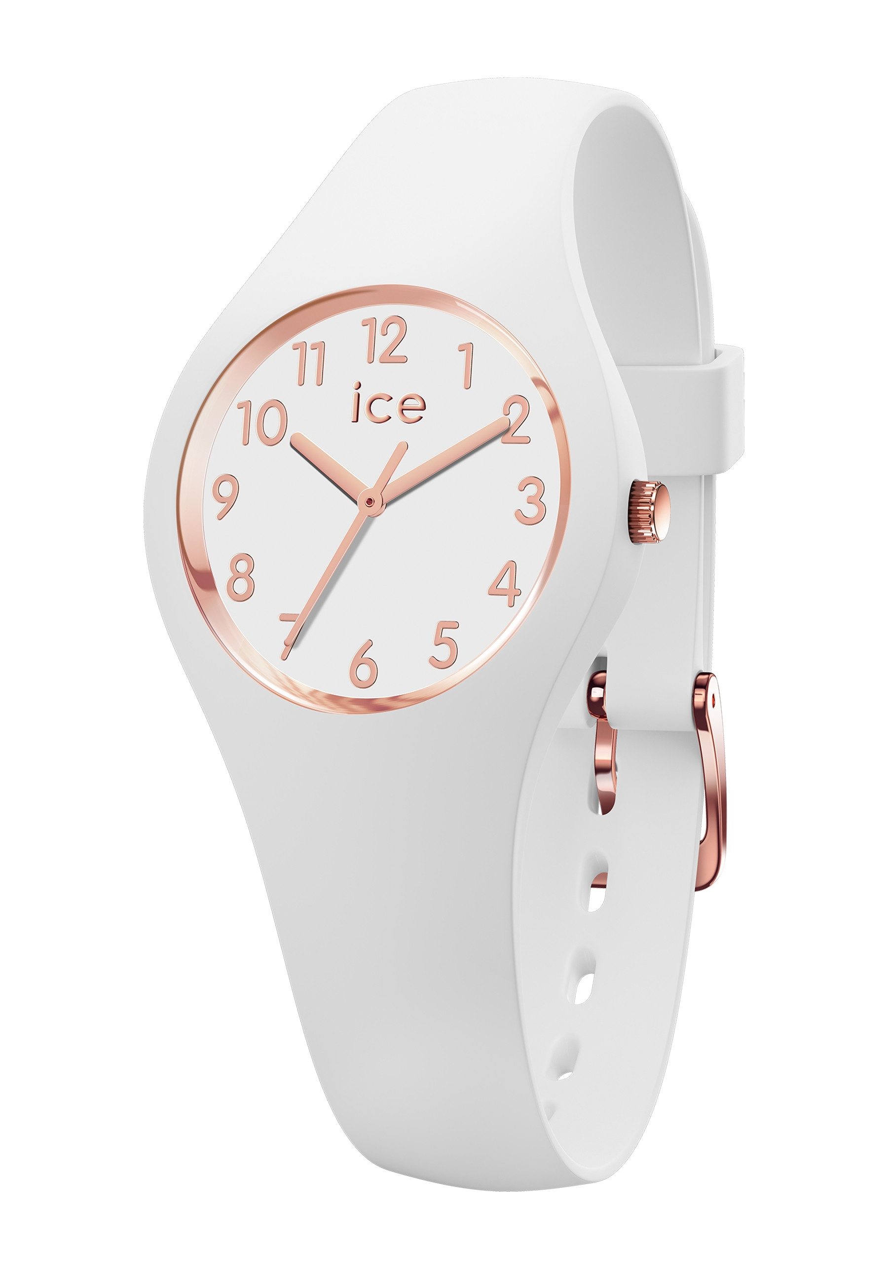 ice-watch Quarzuhr Ice Glam White Rose Gold Extrasmall
