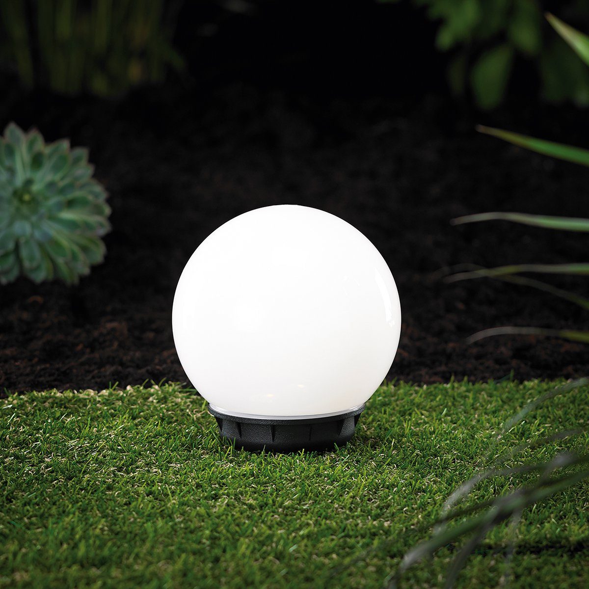 MeLiTec LED Solarleuchte SO16-2 Kugel, LED günstig online kaufen