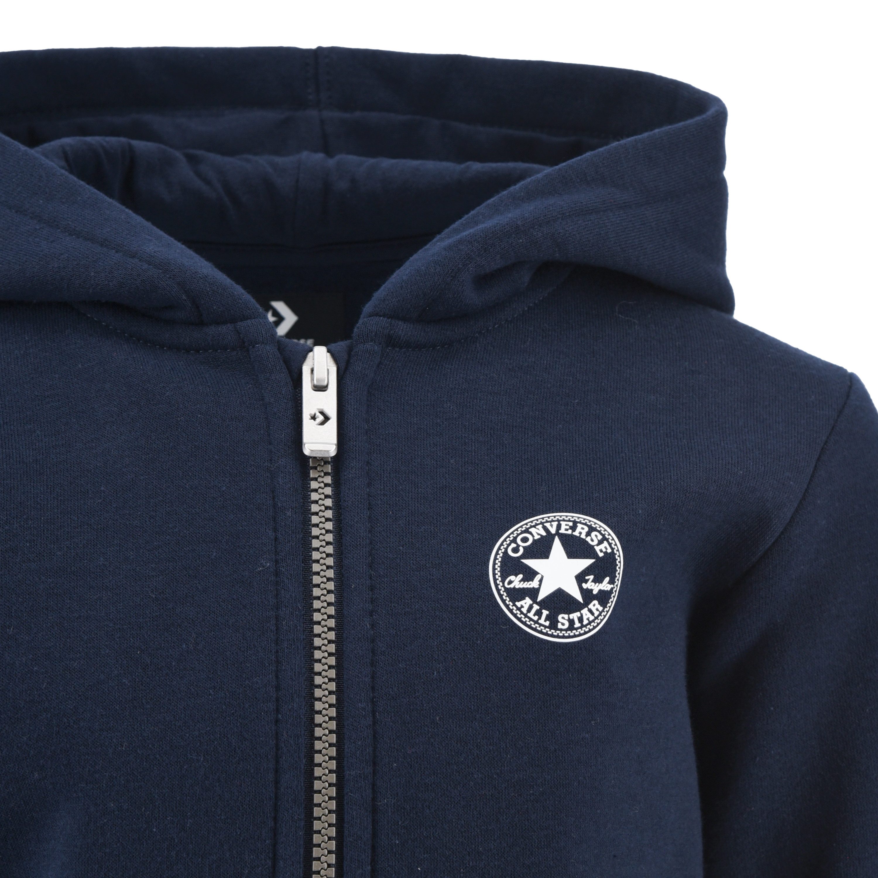Converse Kapuzensweatjacke CNVB FLEECE CTP CHEST CORE FZ für Kinder