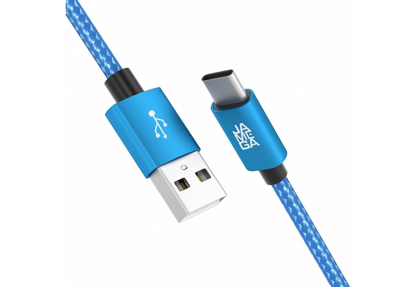JAMEGA USB-C Datenkabel Ladekabel für Samsung Apple iPhone Huawei Xiaomi uvm. USB-Kabel, USB Typ A, USB Typ C, (100 cm)