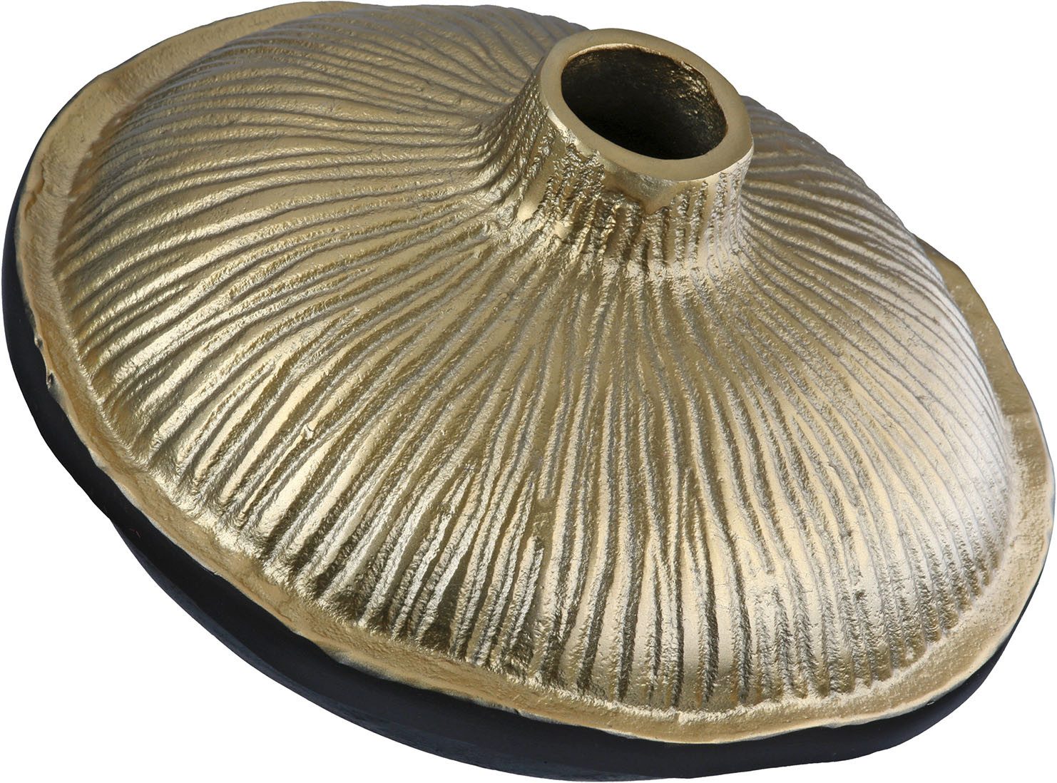 GILDE Tischvase Vase Prero flach