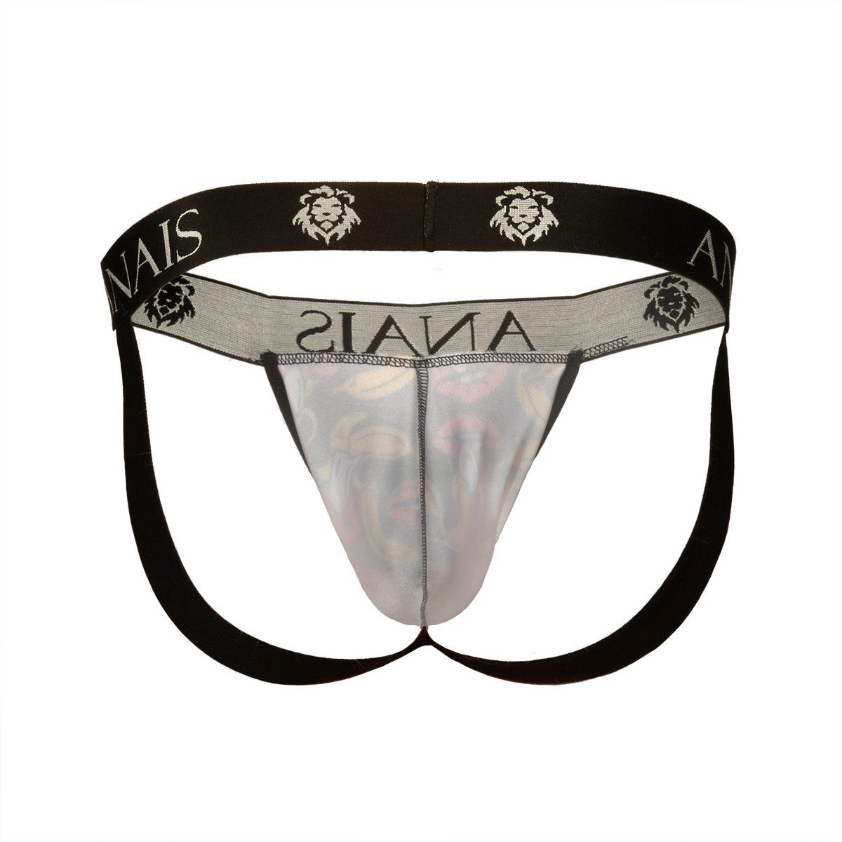 CCOOfhhc Men's Thong Sleepwear Jockstrap Low Rise String Underwear Panties Plain Running Trousers Transparent For Men Beach Shorts Sheer With O-Ring Thong Stretch Sexy Functional Underwear G-String - Foto 7