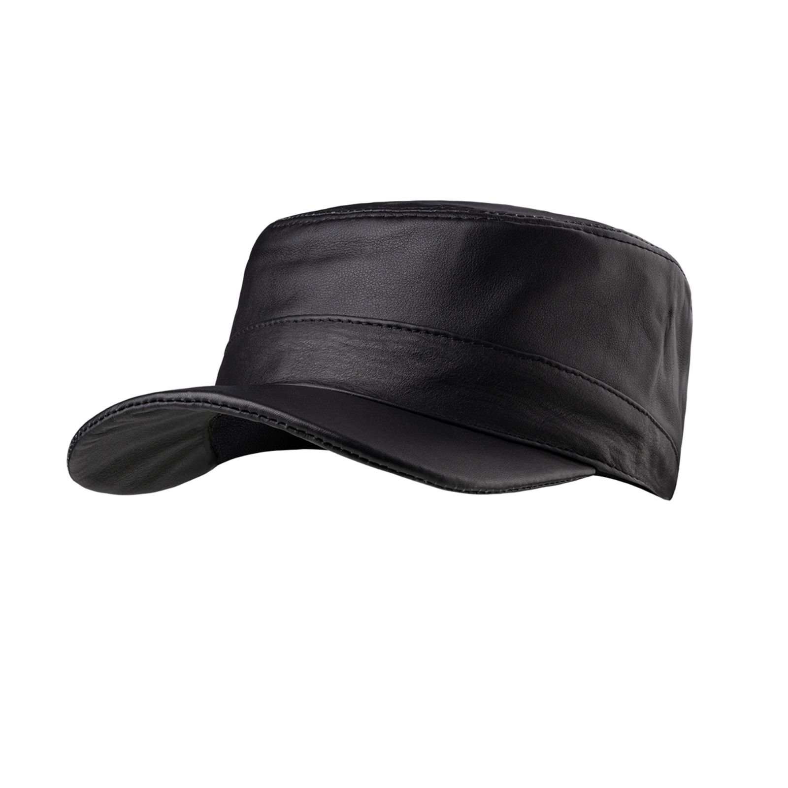 BLACK FOREST FOX Cowboyhut Herren Leder CUBA Cap Hut Schirmmütze in versch. günstig online kaufen