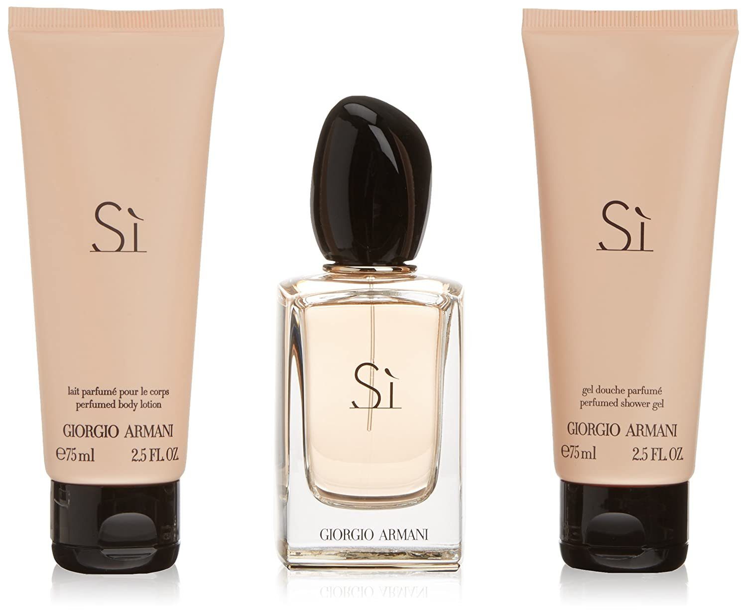 Giorgio Armani Duft-Set Giorgio Armani - Si Set 100 ml Eau de Parfum + 75 ml BL + 75 ml SG