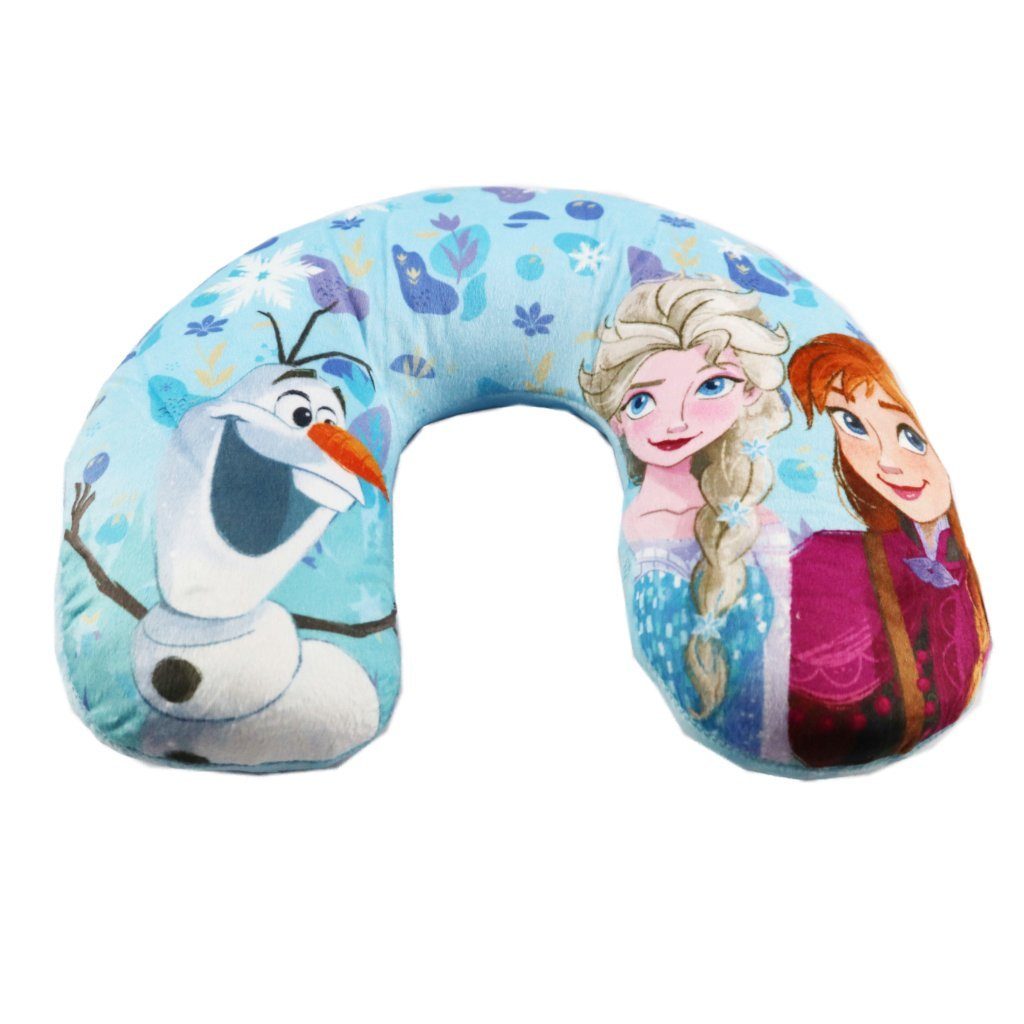 Disney Frozen Reisekissen Die Eiskönigin Elsa Anna Olaf Kinder Nackenkissen günstig online kaufen