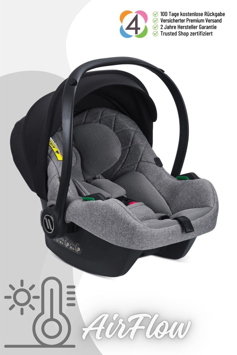 Babyschale Cosmo 2.0 AirFlow - Babyschale (0-13 kg)