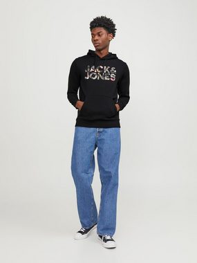 Jack & Jones Kapuzensweatshirt JJEJEFF CORP LOGO SWEAT HOOD LN