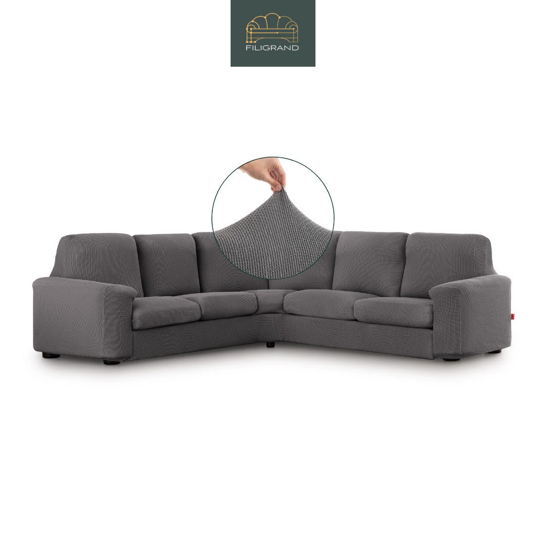 Belmarti Ecksofahusse 1-teiliger elastischer Ecksofabezug, made in Spain, e günstig online kaufen