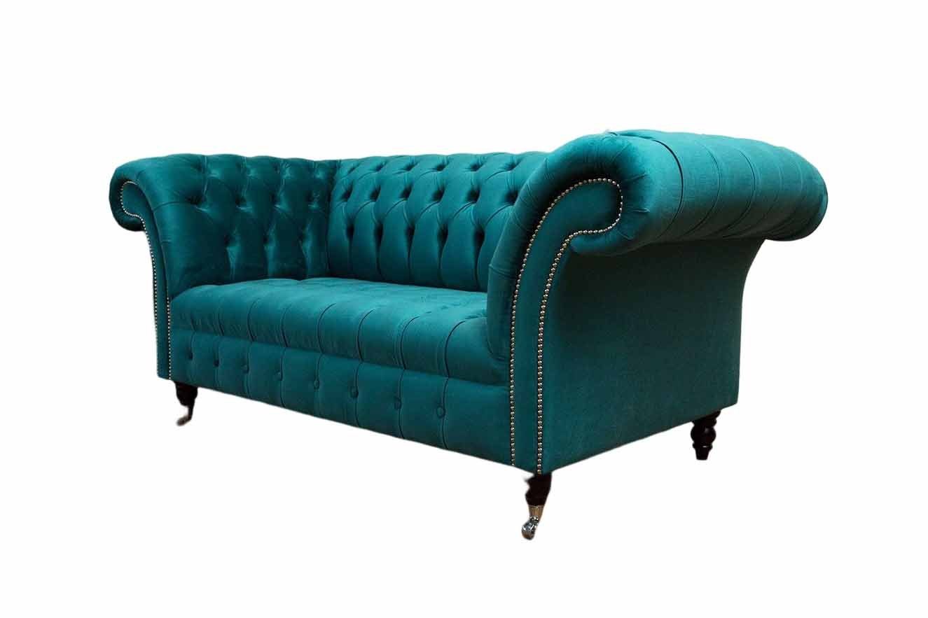 JVmoebel Chesterfield-Sofa, Sofa Design Chesterfield Klassisch Sofas Wohnzimmer Textil