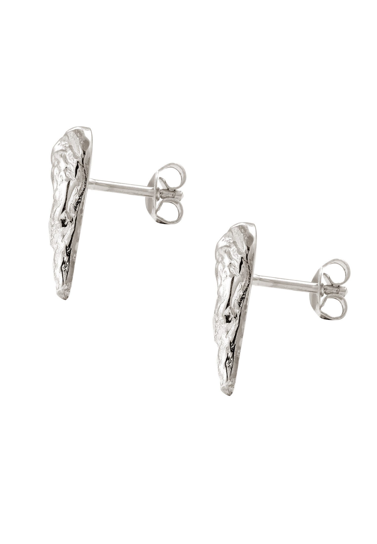 Kuzzoi Paar Ohrstecker Herren Ohrstecker Tropfen 925 Sterling Silber
