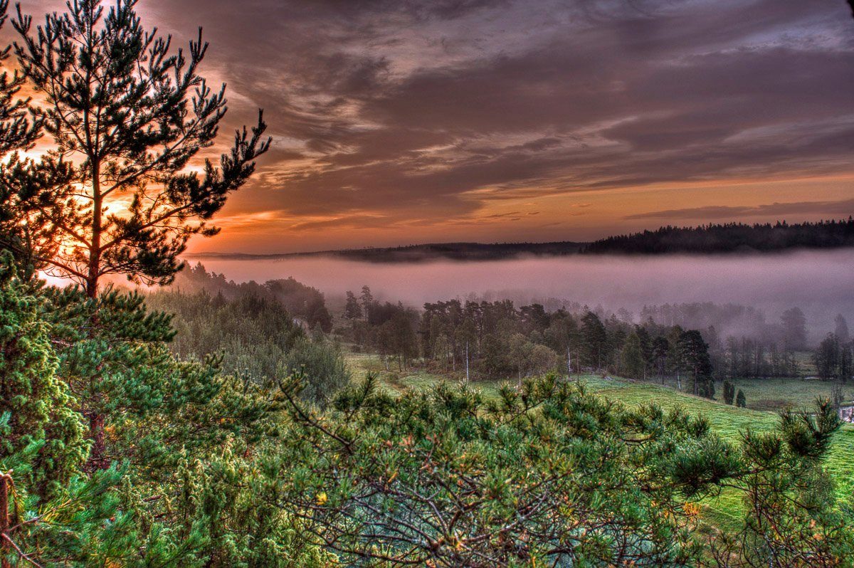 Fototapete Papermoon Landschaft