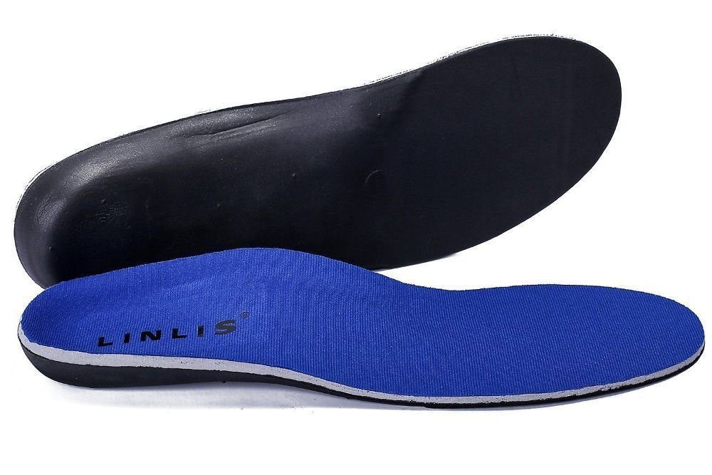 LINLIS orthopädische Schuheinlagen Orthopädische Schuheinlagen von Podologen entworfen und empfohlen (1 paar Orthopädische Einlegesohlen, 2-tlg., 1 paar), INTEGRIERTE UNTERSTÜTZUNG DES FUßGEWÖLBES, Dämpfende Silikoneinlagen