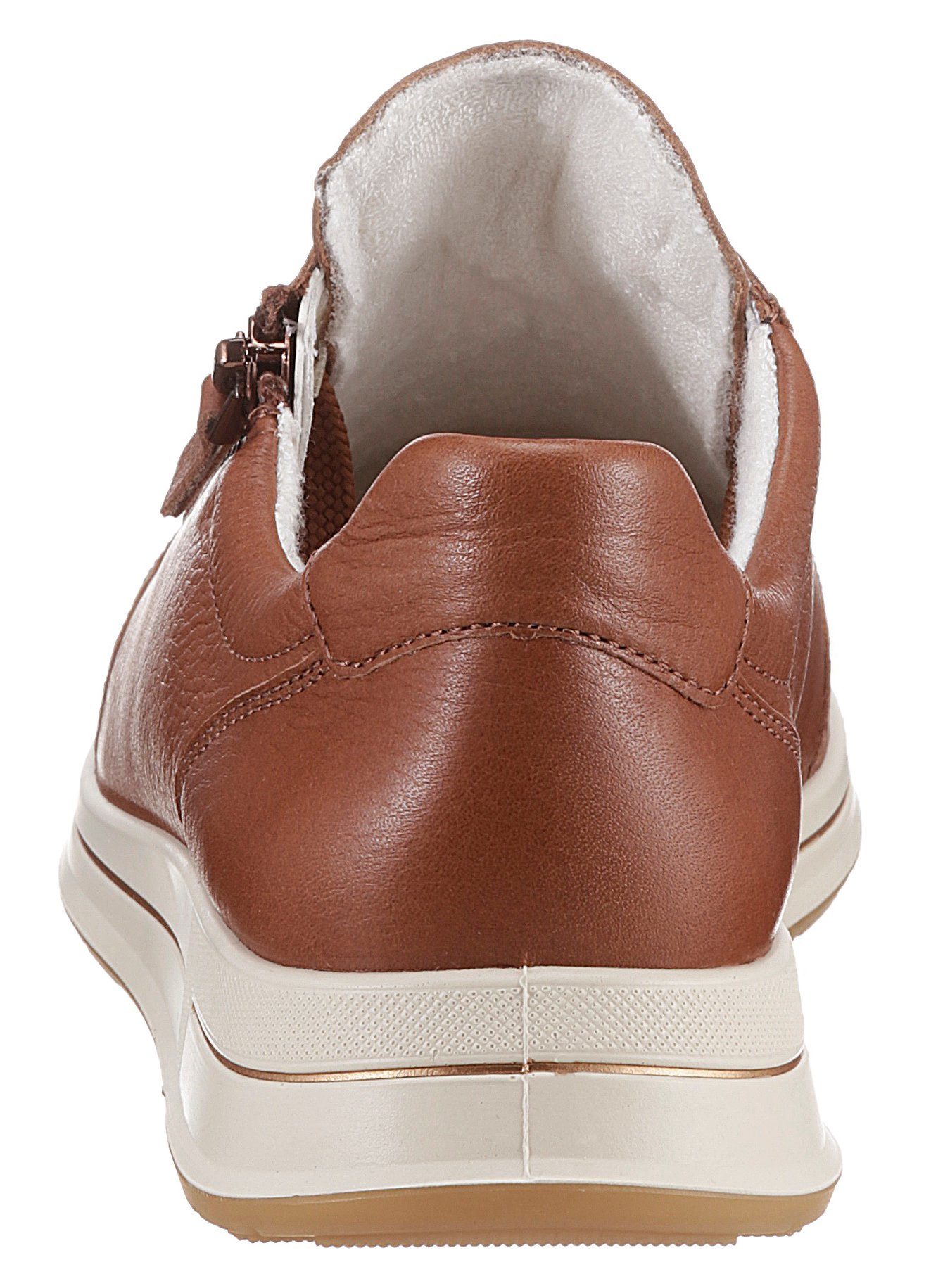 Ara OSAKA cognac Sneaker = weit H in sehr Komfortweite