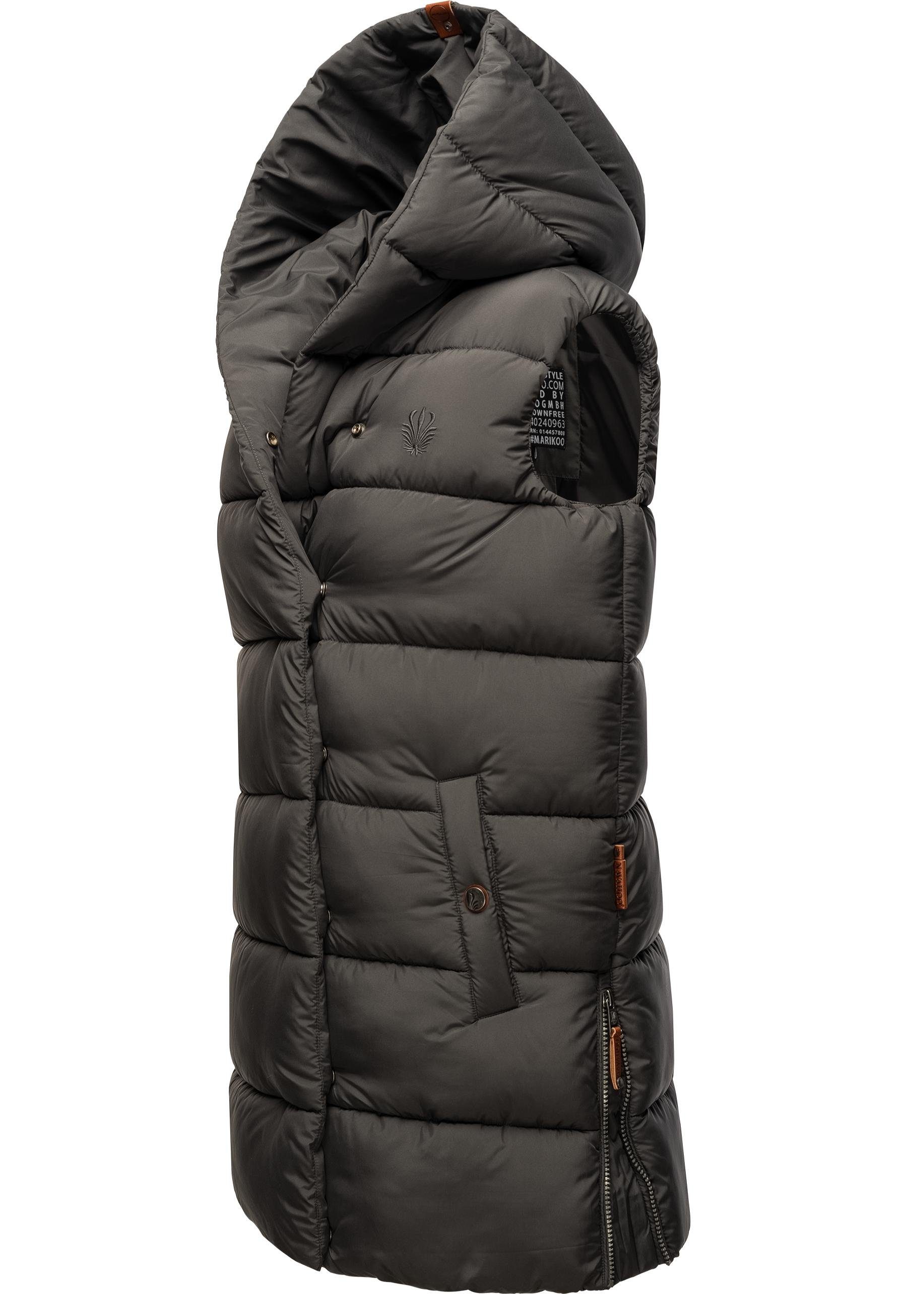 Navahoo Steppweste "Madilynaa" stylische ärmellose Damen Weste mit Kapuze günstig online kaufen