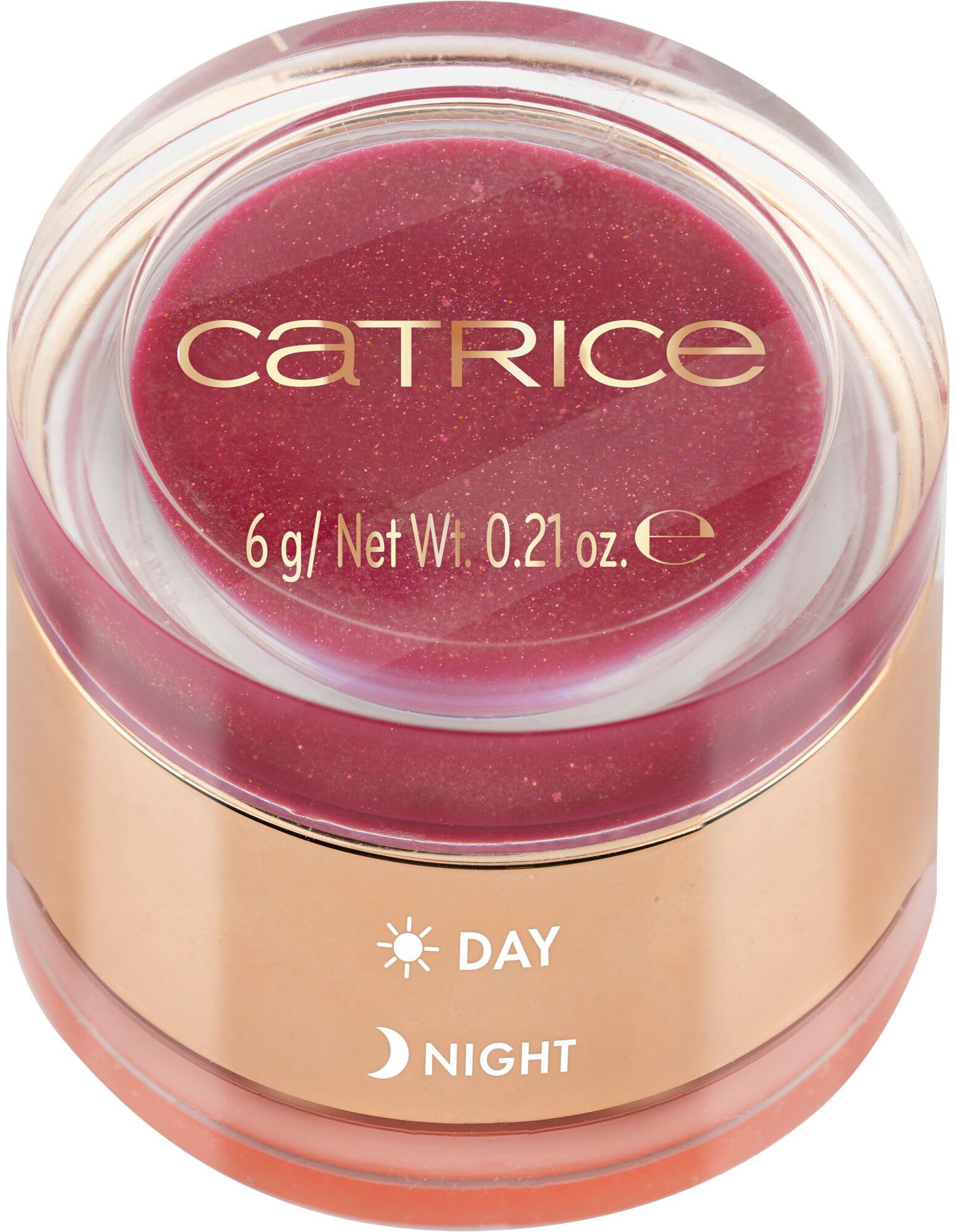 Catrice Lippenmaske MIDNIGHT SUN Duo Lip Mask, 3-tlg., Feuchtigkeitsspendend, Balsam-Textur, ölbasiert, vegan.