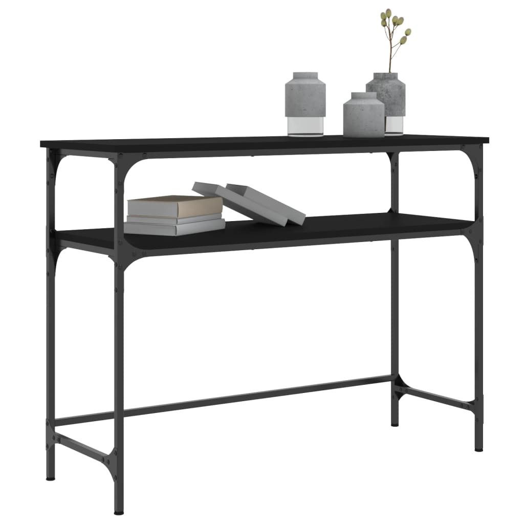 vidaXL Beistelltisch Konsolentisch Schwarz 100x35,5x75 cm günstig online kaufen