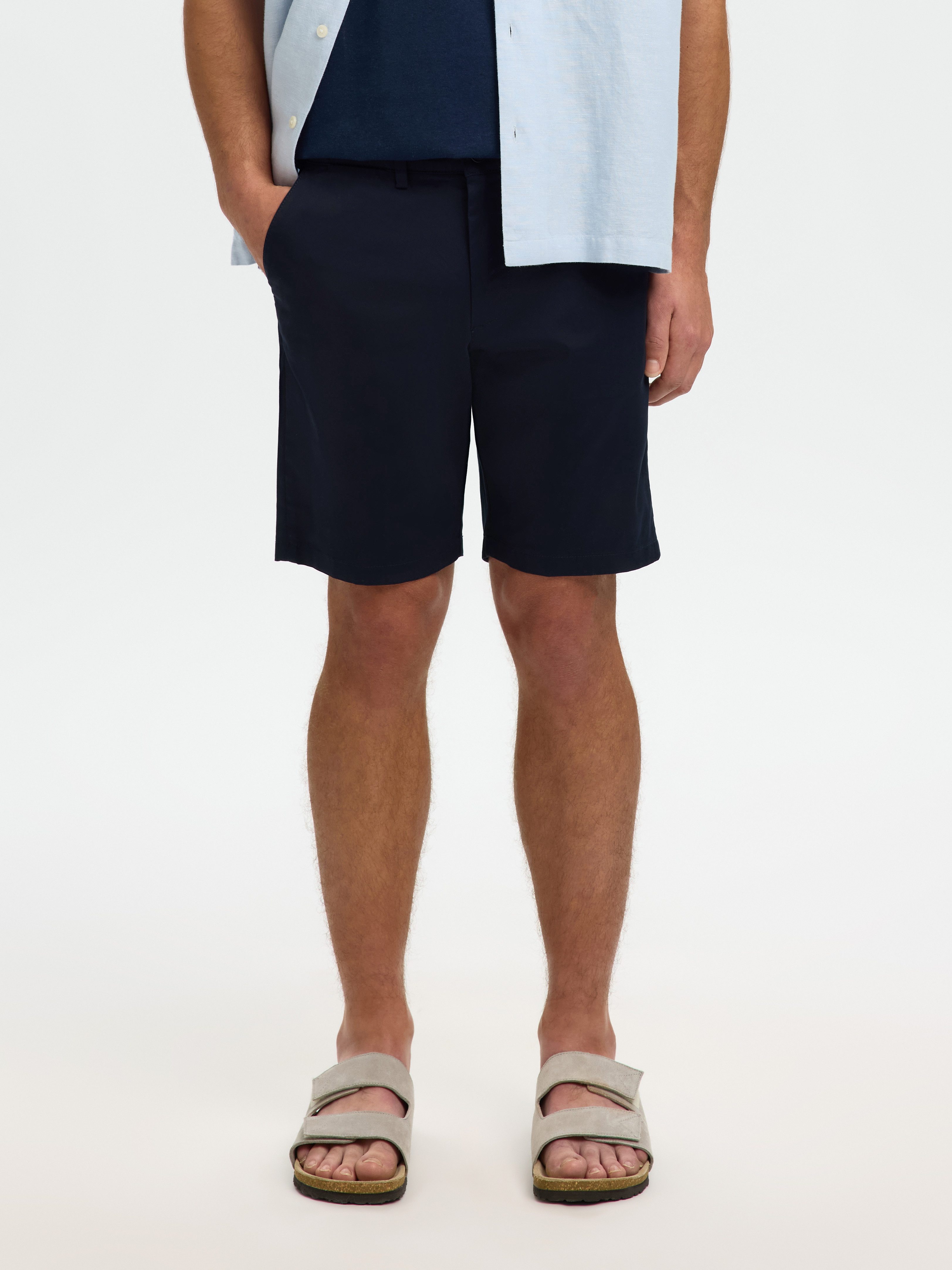 Selected Chinoshorts SLHSLIM-MILES FLEX SHORTS NOOS Baumwollmischung, slim fitslim fit