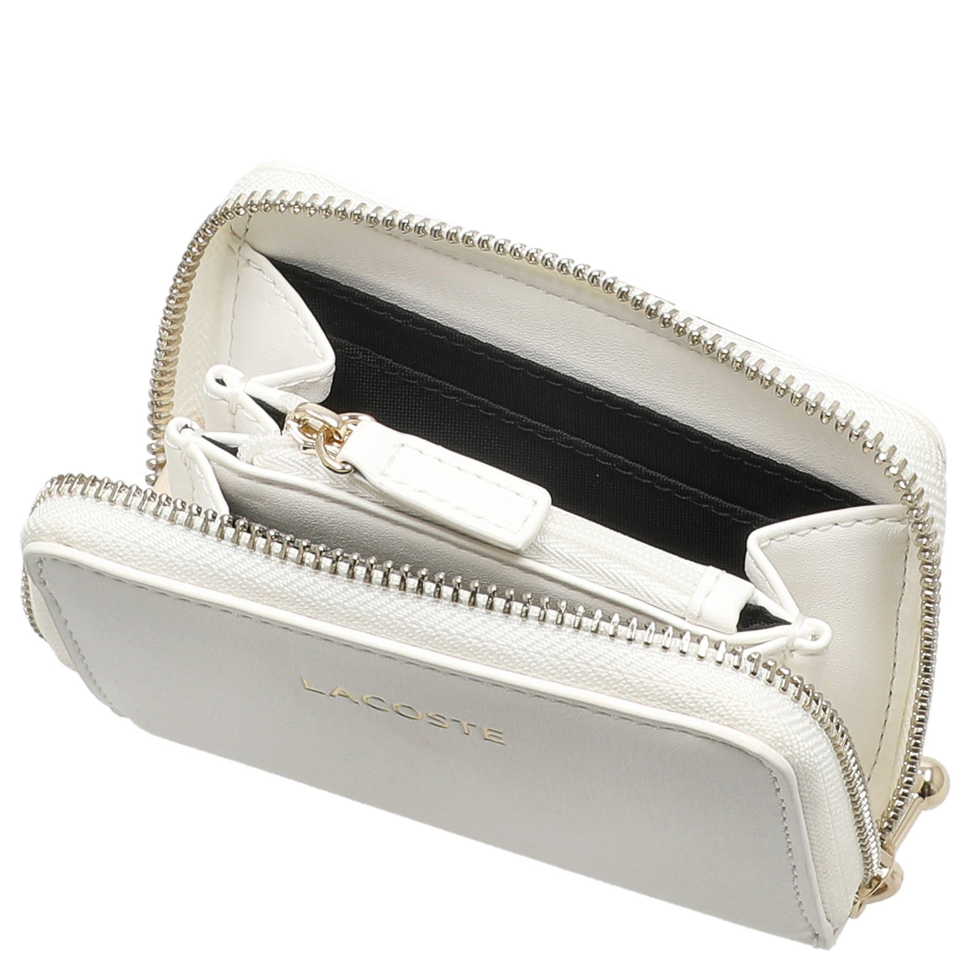 Lacoste Geldbörse Zip Coin Wallet XS - Geldbörse 6cc 11.5 cm (farine)