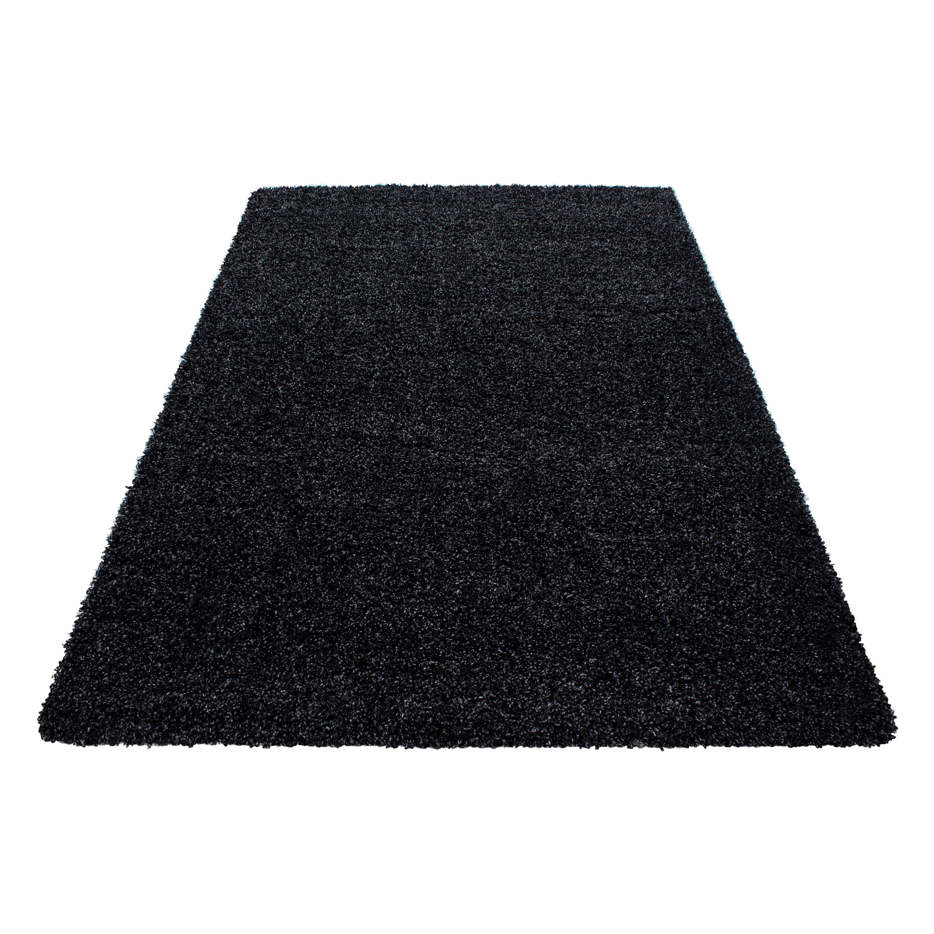 Carpettex Hochflor-Teppich Unicolor - Einfarbig, Läufer, günstig online kaufen