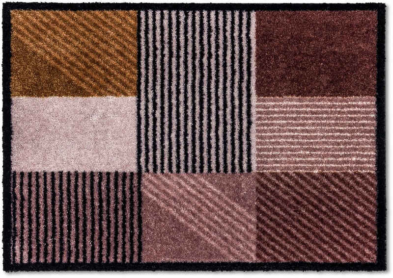 Fußmatte Manhattan 006, SCHÖNER WOHNEN-Kollektion, rechteckig, Höhe: 7 mm, Schmutzfangmatte