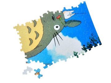 GalaxyCat Puzzle Totoro Puzzle mit 1000 Teilen, 75x50cm, Motiv:, 1000 Puzzleteile, Totoro Puzzle mit 1000 Teilen