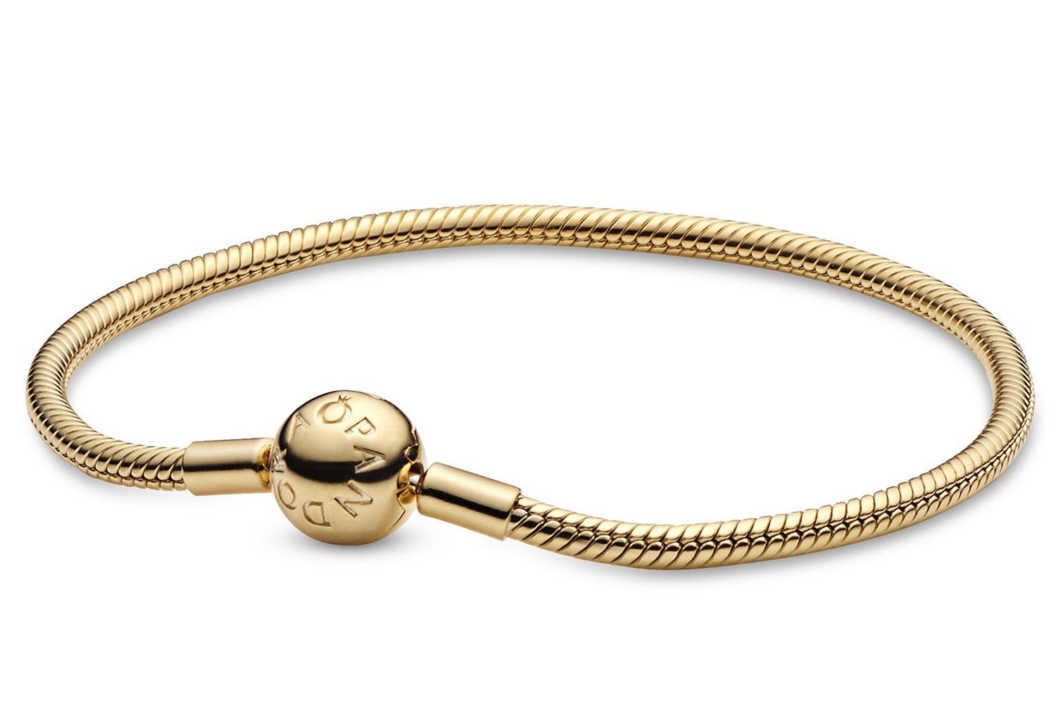 Pandora Charm-Armband Damenfür Charms Schlange Goldfarben günstig online kaufen