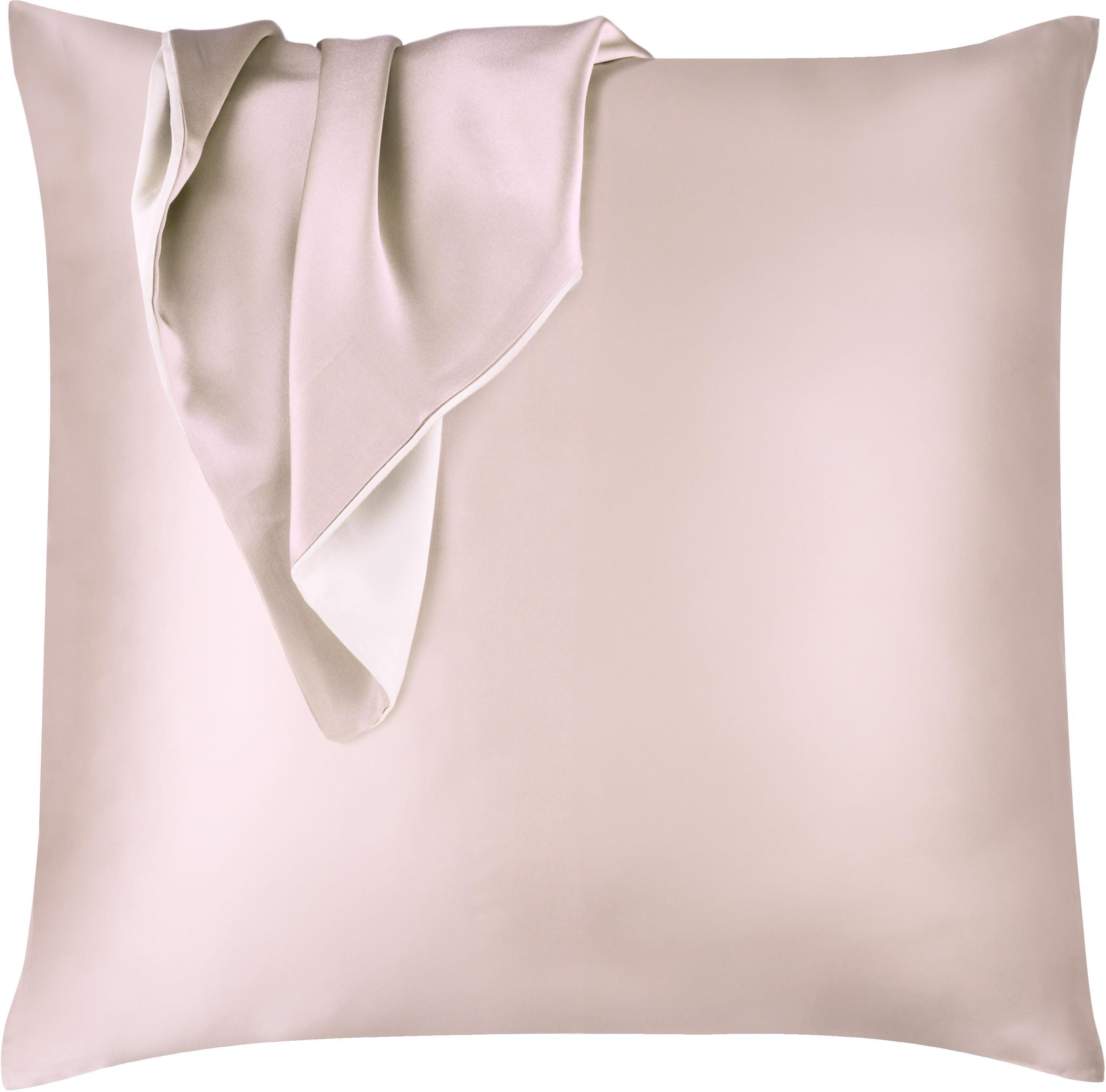 Aspero Kissenbezüge 2x Seiden Kissenbezüge 80x80 günstig online kaufen