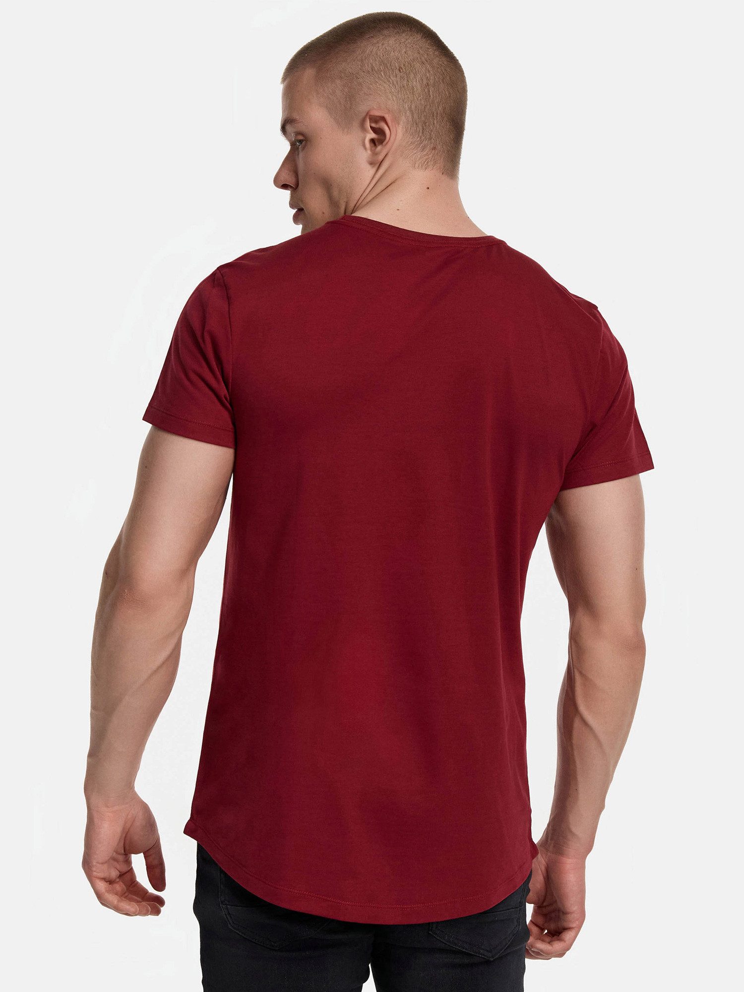 Tazzio T-Shirt E106 (Packung, 7-tlg., 7er-Pack) Herren Basic Rundhalsshirt