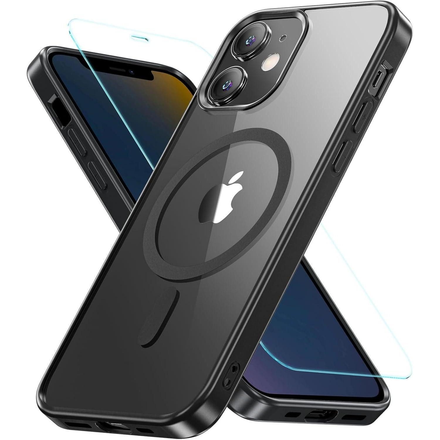LuxusKollektion Handyhülle Handyhülle Magsafe iPhone 12 Mini Magsafe iPhone 12 Mini Schwarz