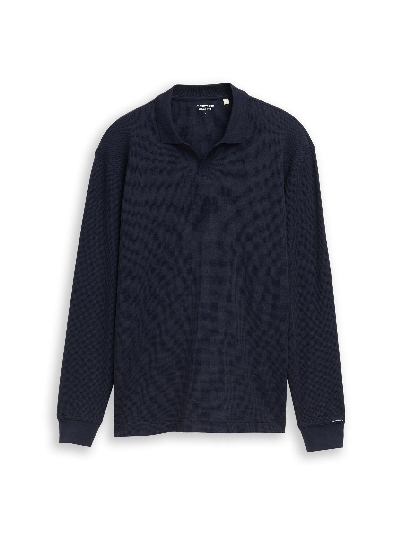 Langarm-Poloshirt