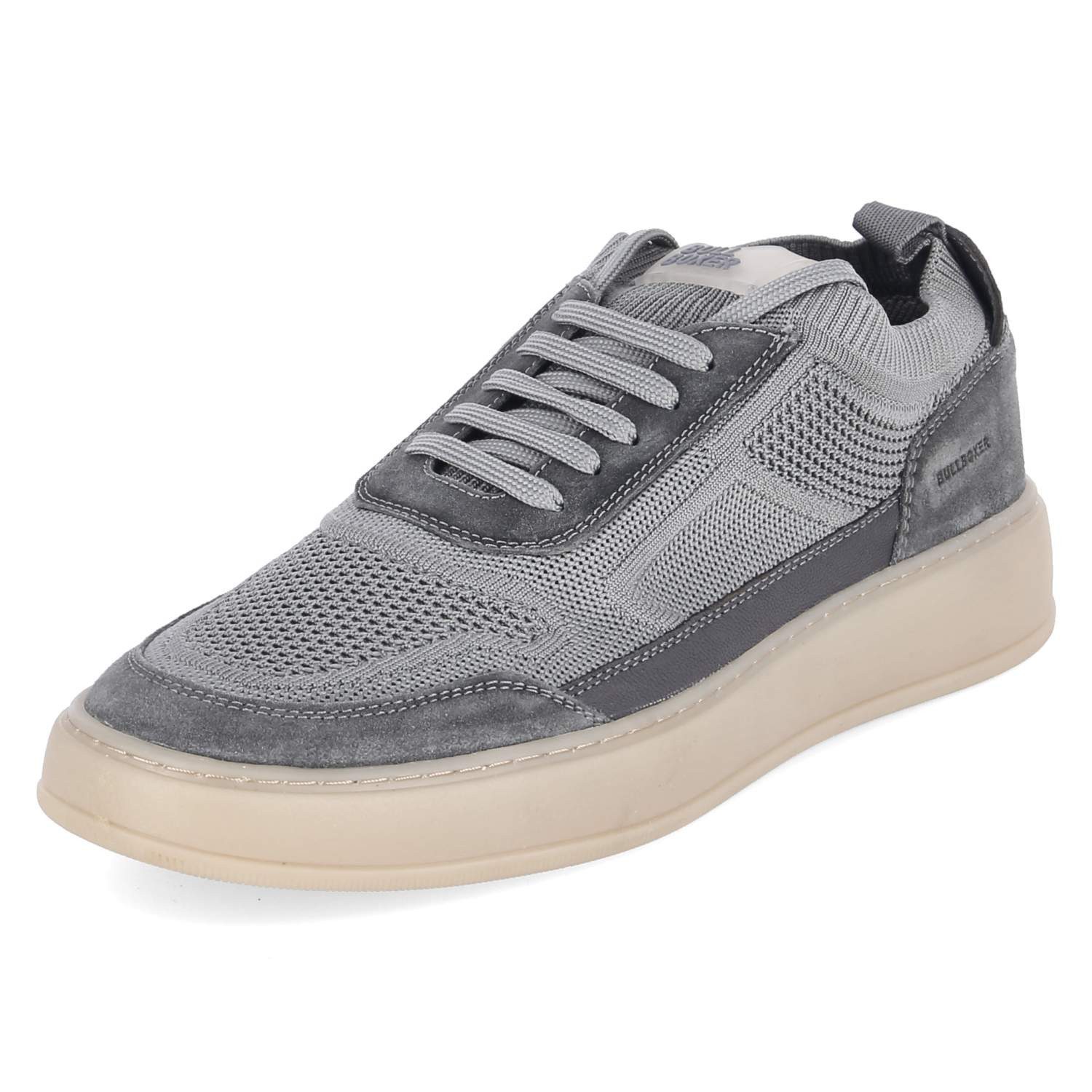 Bullboxer Bullboxer 7NO0270101 5100 B Herren Leder & Textil grey Sneaker
