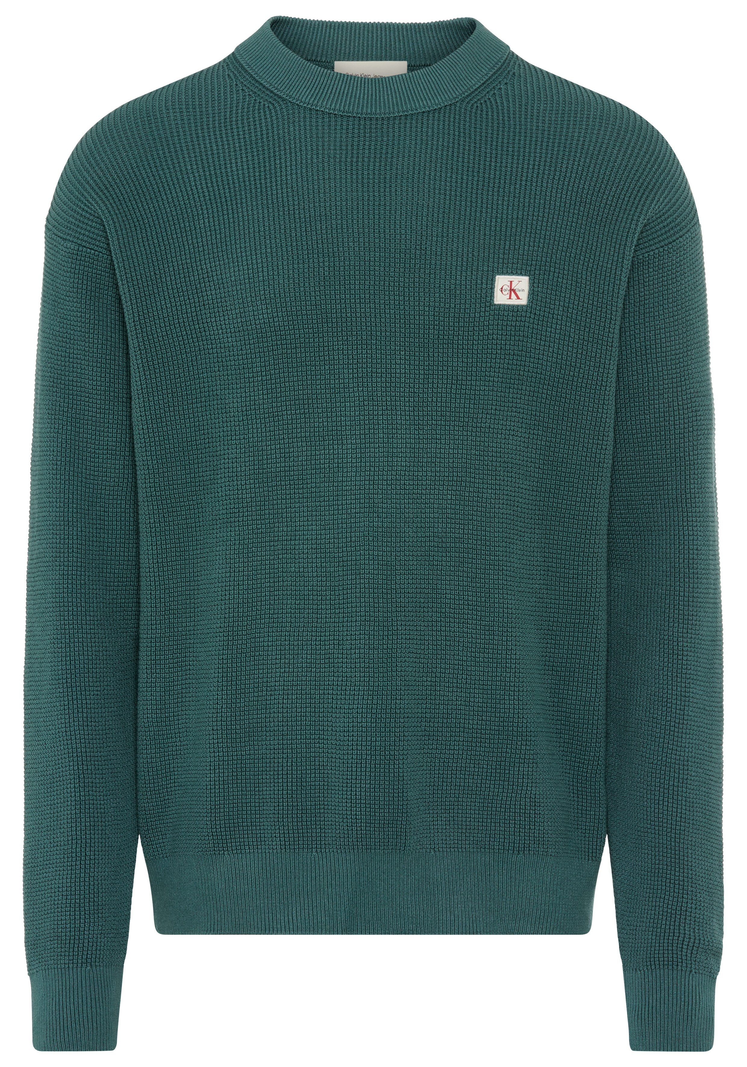 Calvin Klein Jeans Rundhalspullover LS EZ COTTON WAFFLE CRWNK SWTR 9 Rundha günstig online kaufen