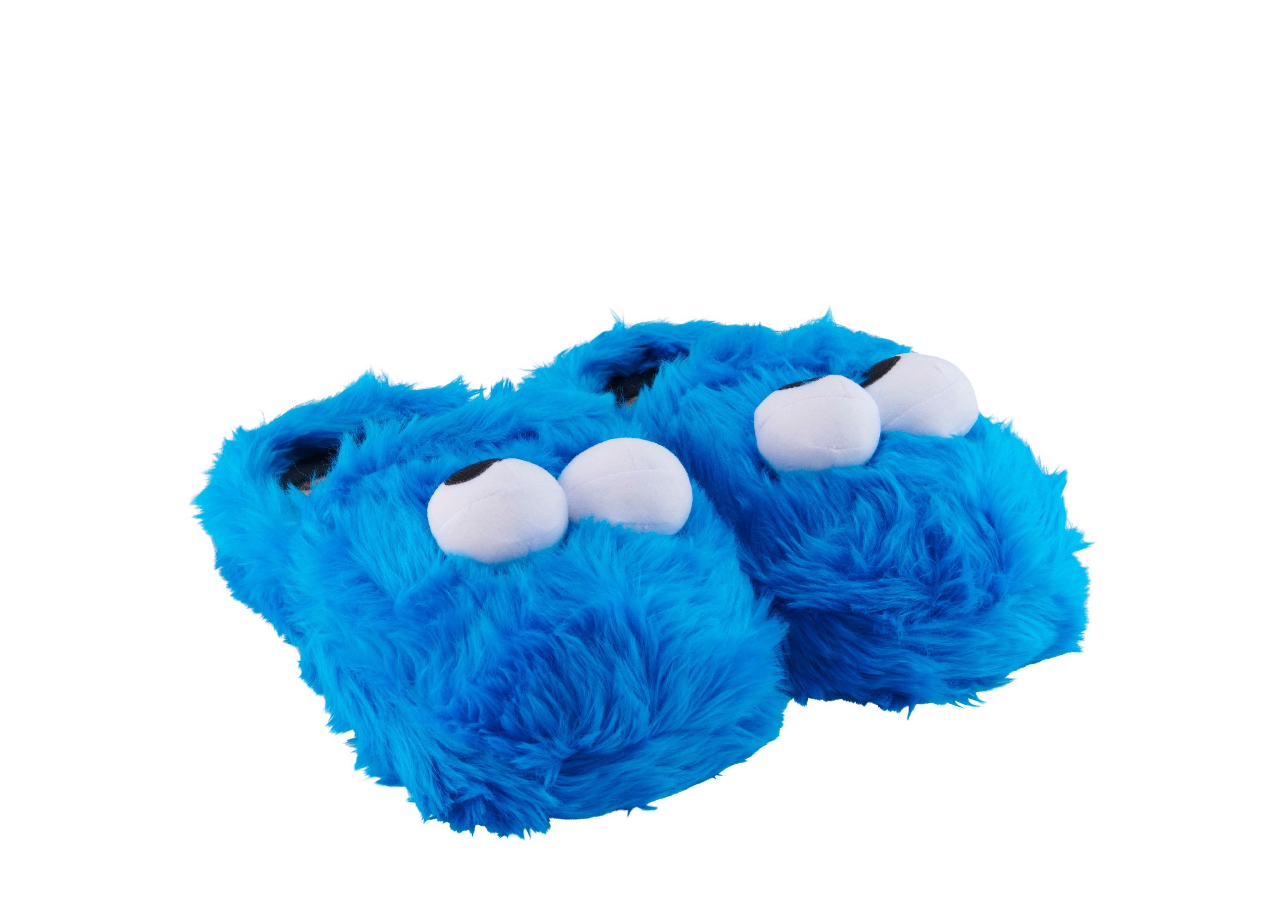 United Labels® Sesamstraße - Krümelmonster 3D Hausschuh – Bild 5 von 5