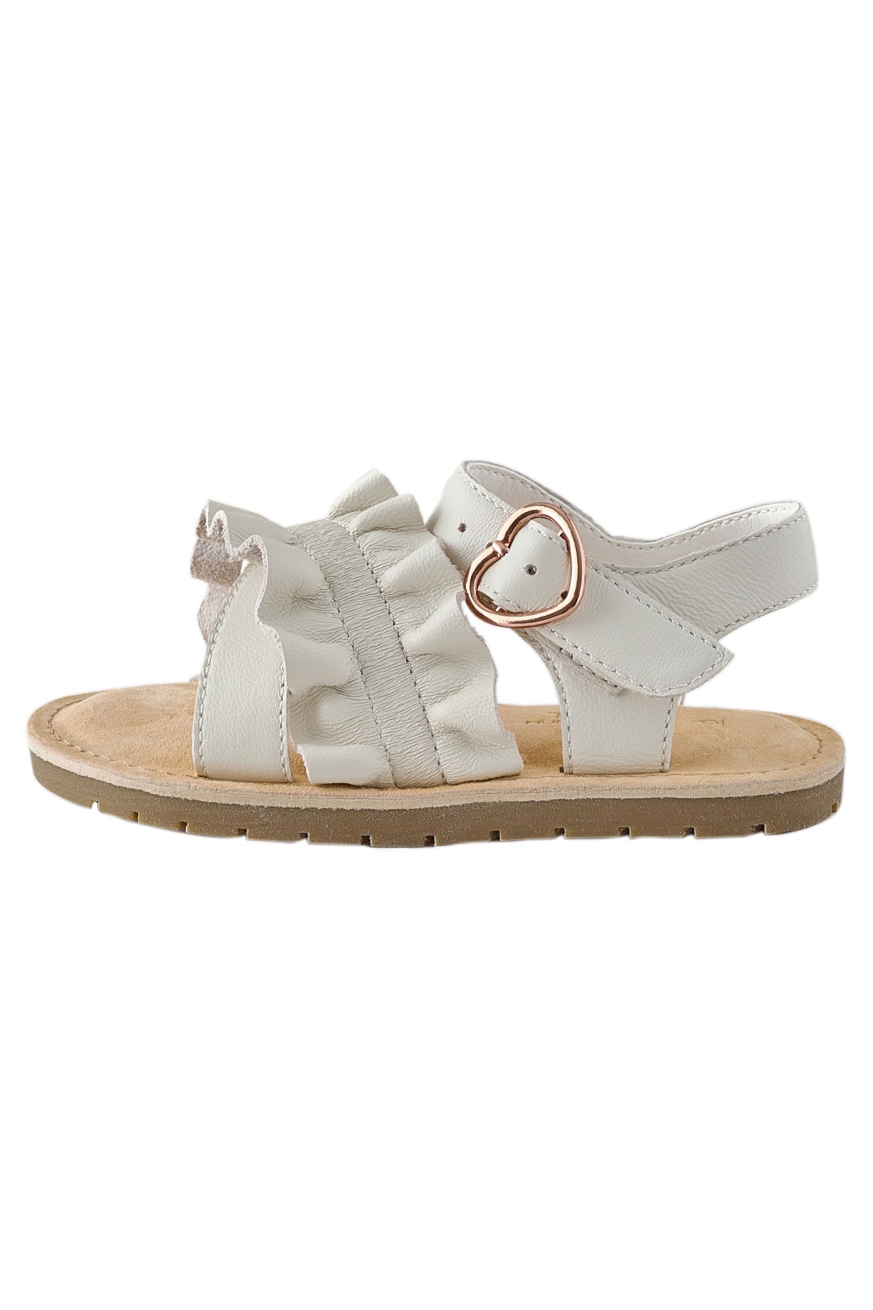 Next Sandalen mit Raffung und Schnallenverschluss Sandale (1-tlg)