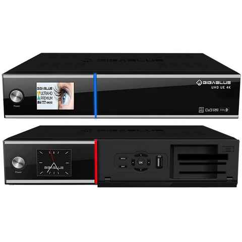 Gigablue UHD UE 4K 2xDVB-S2 FBC Twin Tuner CI LAN PVR SAT-Receiver