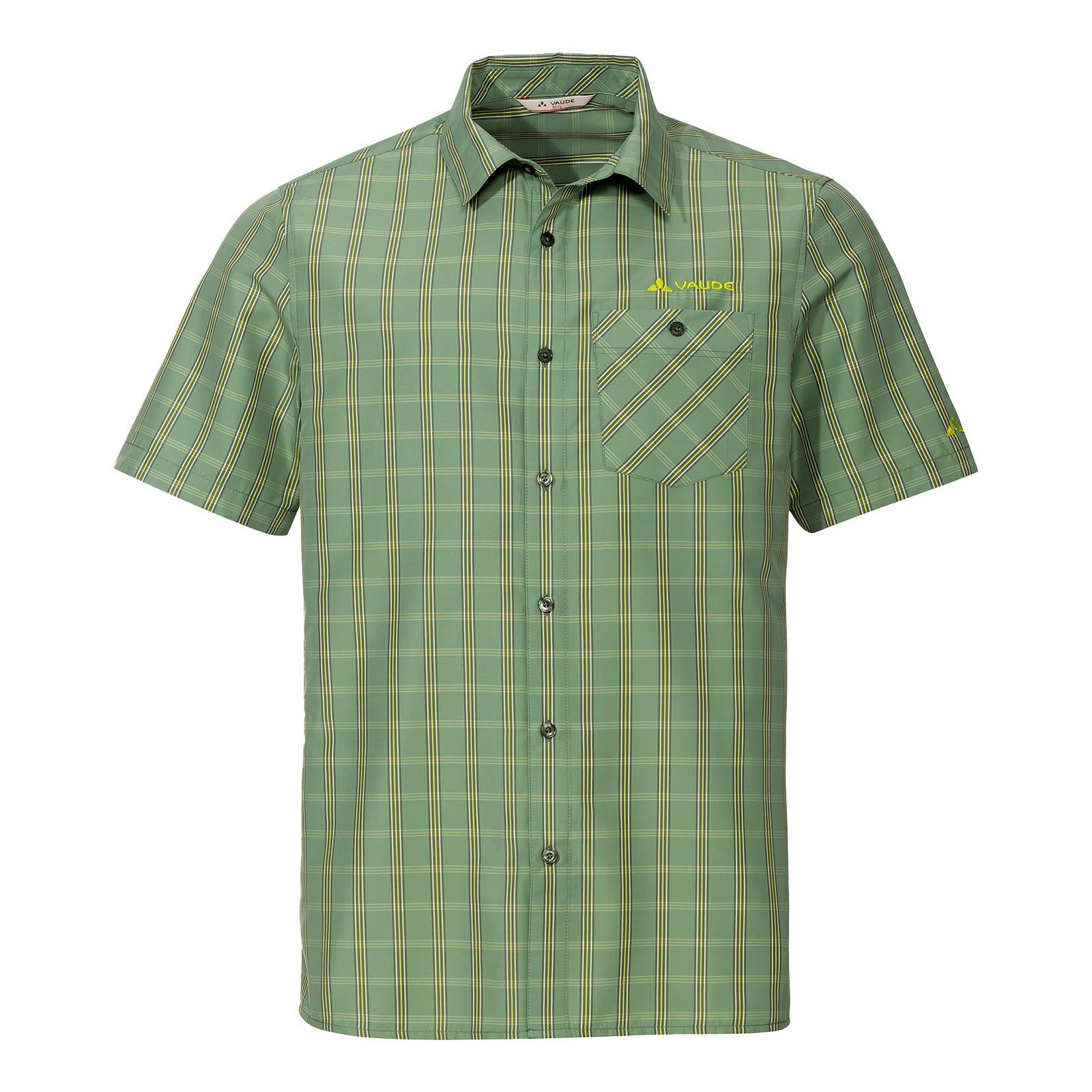 VAUDE Funktionshemd Albsteig Shirt 42636-366 hergestellt willow Holzfasern green aus III