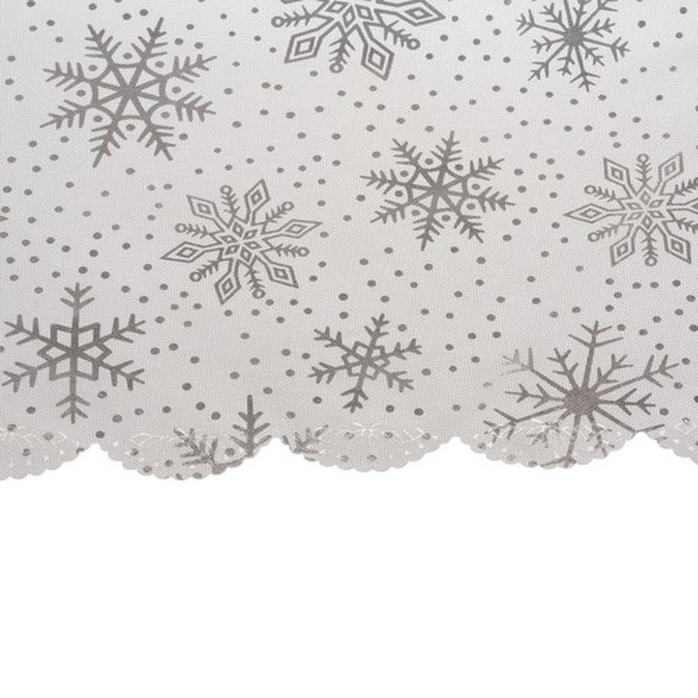 Ruhhy Tischdecke Weihnachtstischläufer Tischdecke (Spar-Set 1-tlg, dekorativ), bewahrt die Tischoberfläche vor Kratzern, Flecken