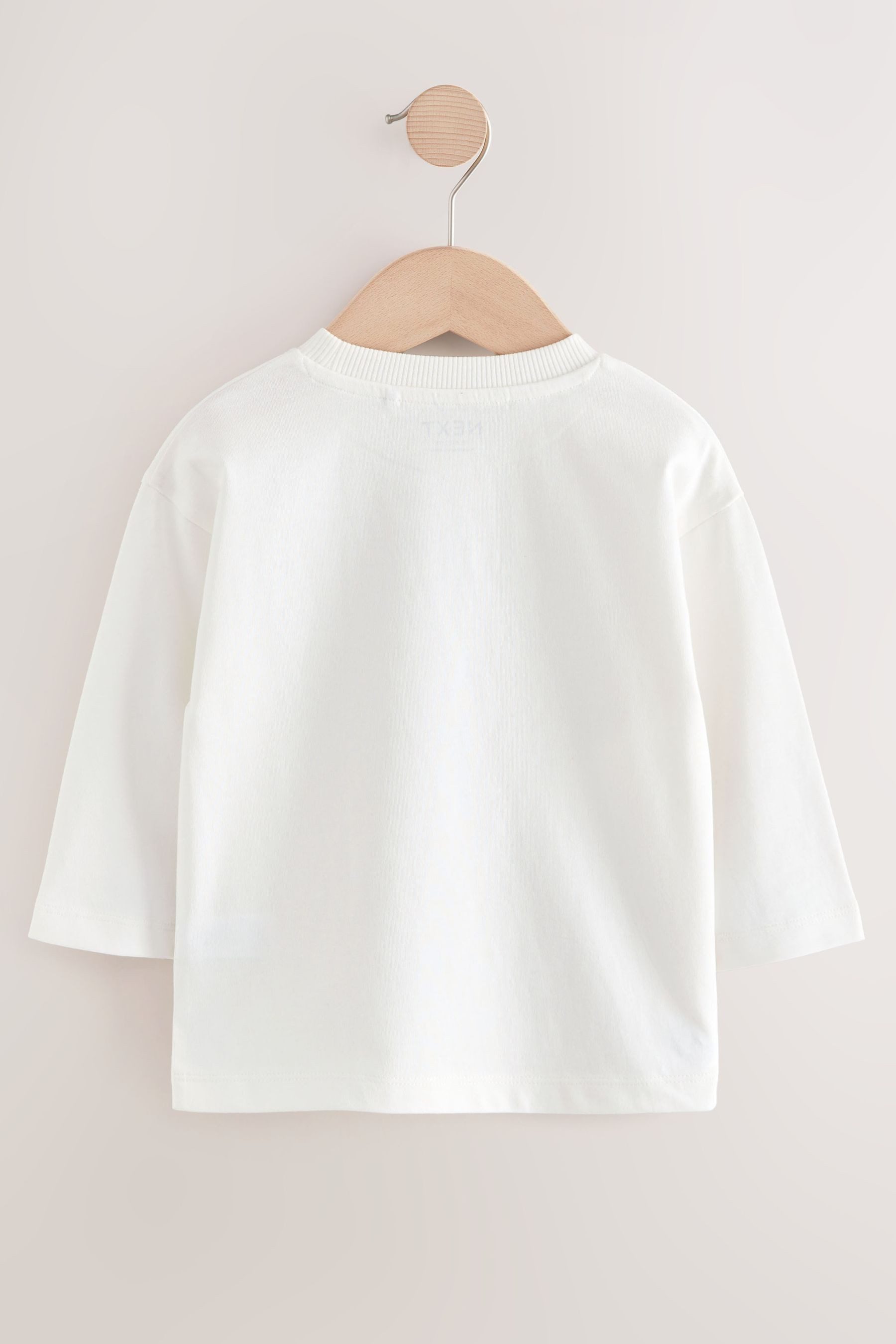 Next Langarmshirt 4er-Pack Langarmshirts mit Grafik-Print günstig online kaufen