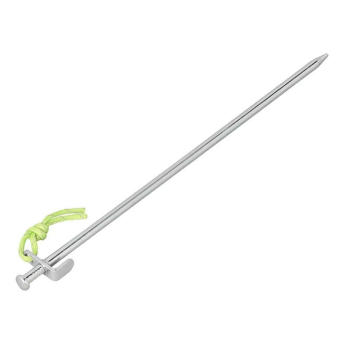 Moritz Zelthering Zelthering 40 cm mit L-Haken und fluoreszierender Abspannleine