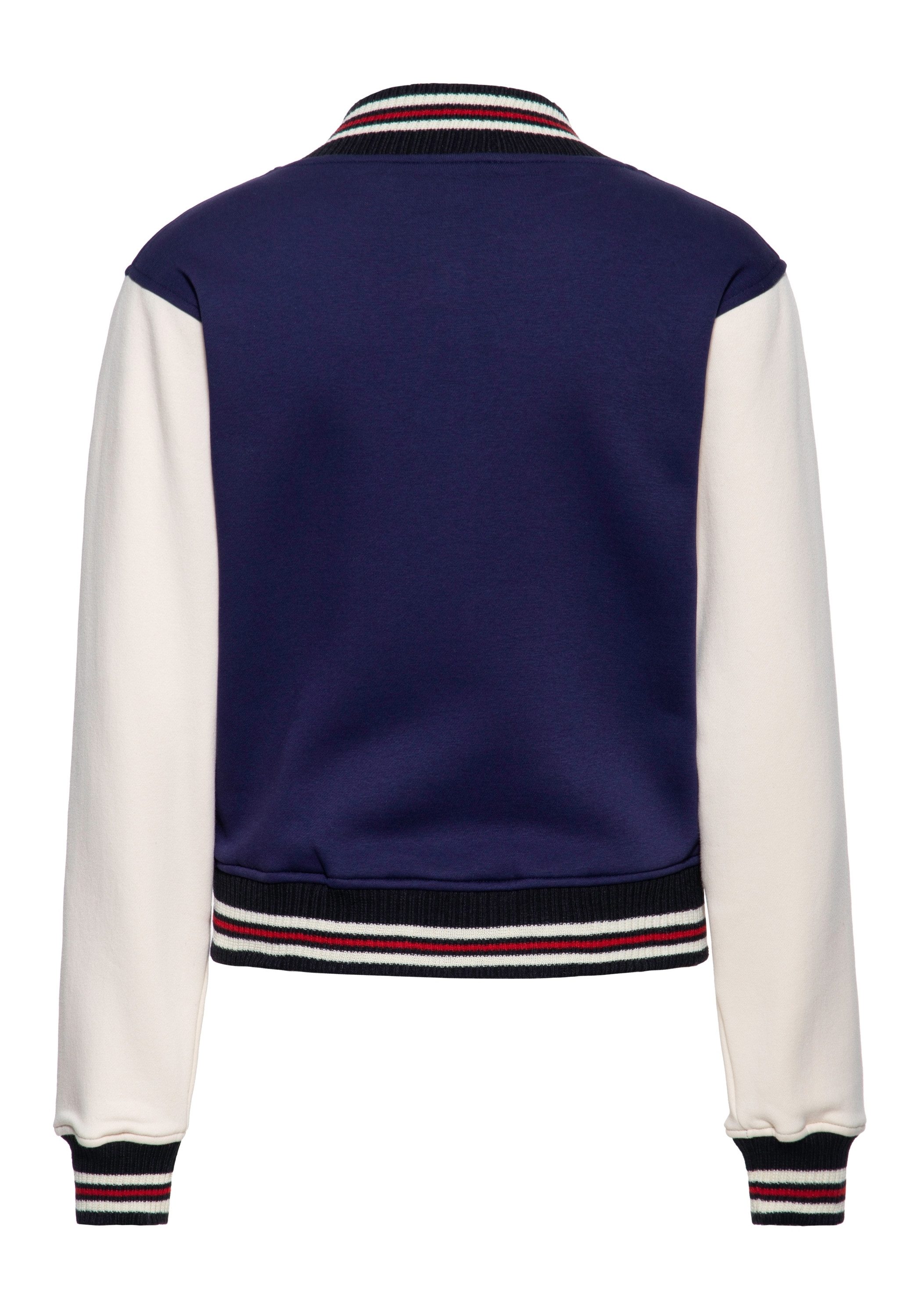 QueenKerosin Collegejacke Q (1-St) im Vintage-Stil günstig online kaufen