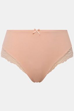 Ulla Popken Miederhose Midislip seitlich transparente Spitze