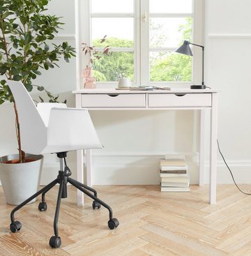 INOSIGN Schreibtisch »Gava«, Kiefernholz, Griffmulden, unterschiedliche Farbvarianten, Breite 100cm