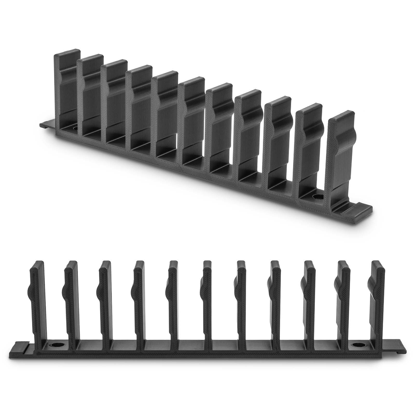 Mobilefox Media-Regal Floating Wandhalterung Blu Ray Halter passend für Sony PS4 PS5