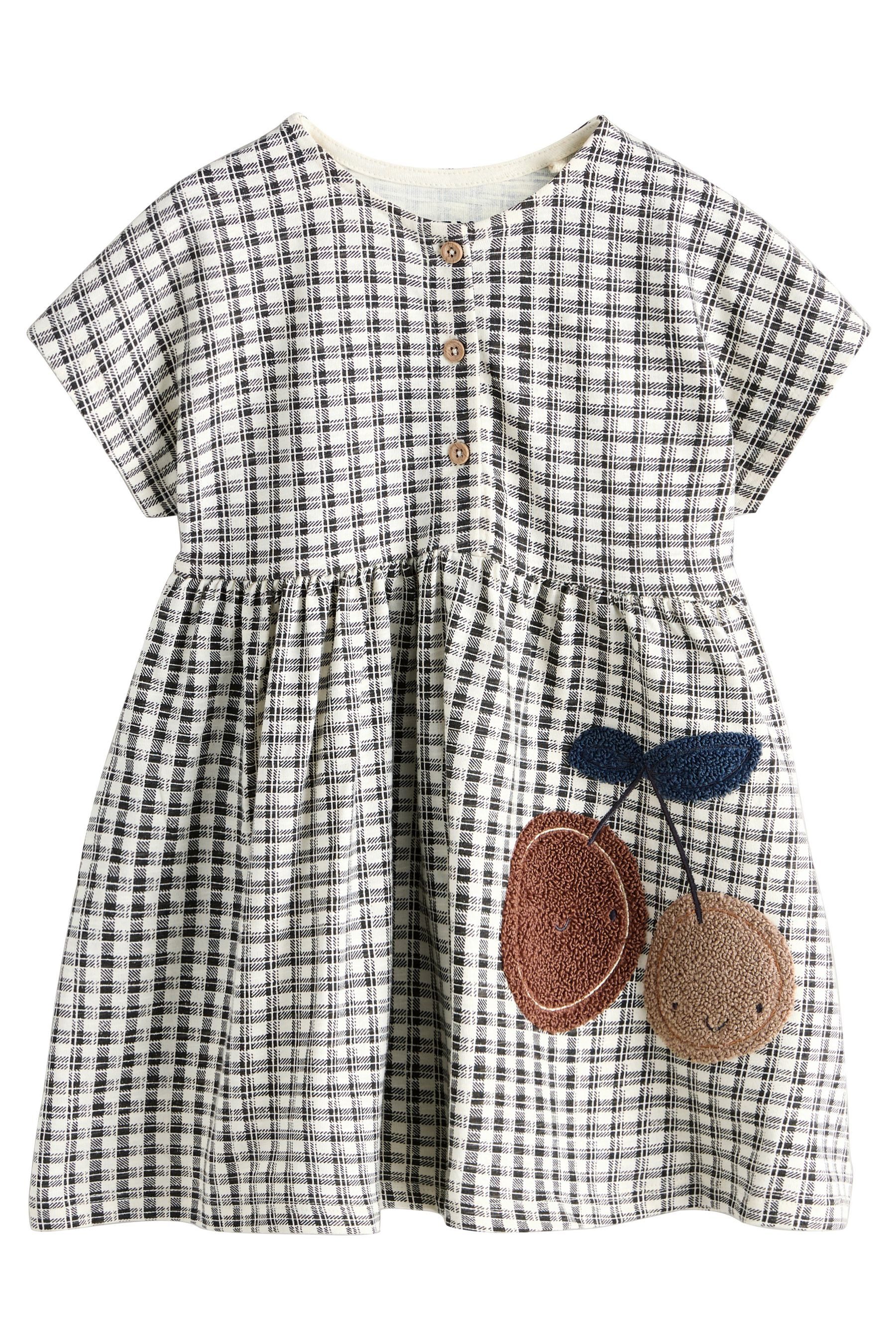 Next Jerseykleid Kurzärmliges Jersey-Kleid (1-tlg)